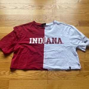 Indiana University cropped shirt!